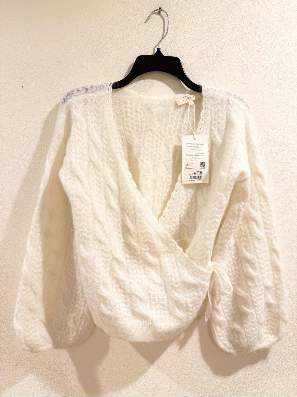 Sezane Odalie Sweater Cardigan Top Small New With Tag - Picture 2 of 3